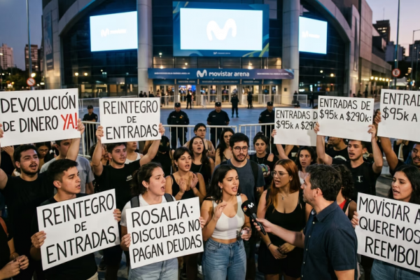 Malestar con Rosalía: cuánto cuestan las entradas que está devolviendo la gente para el Movistar Arena