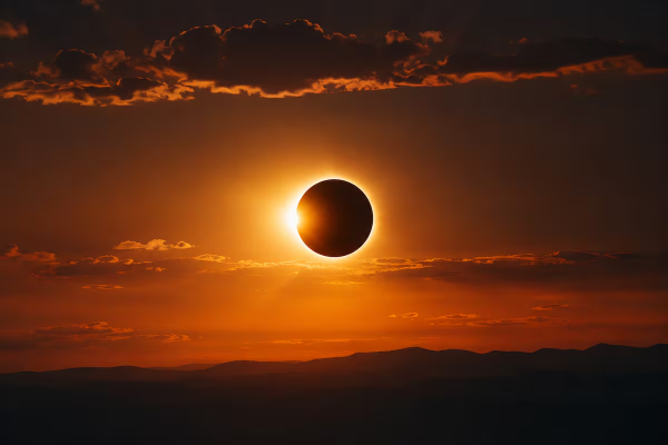 Eclipse solar total de este miércoles: en qué países será visible