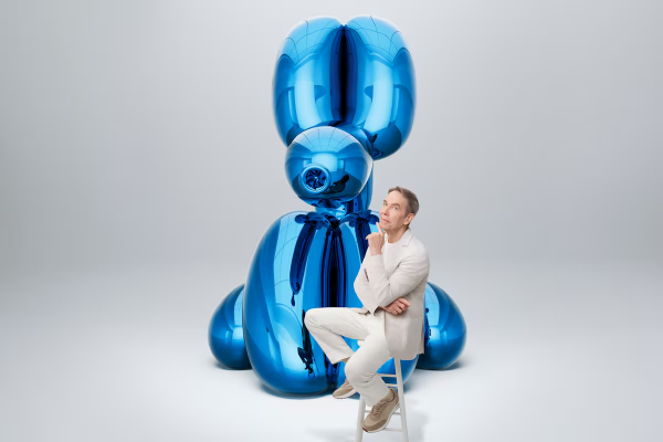 Jeff Koons defiende lo artesanal: “La inteligencia artificial todavía no sabe lo que es el cuidado”