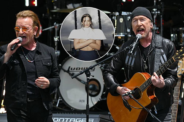 U2 dice que un tema de su nuevo álbum celebra a Rosalía como una «artista extraordinaria»