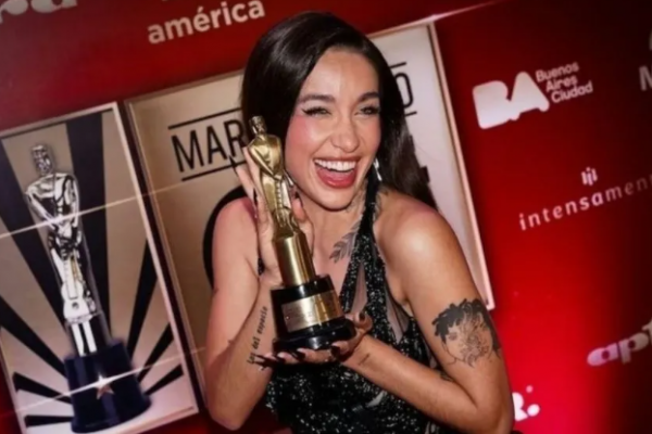 Maria Becerra será la conductora de la primera edición de los Premios Martín Fierro de la Música