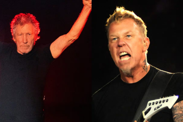 Roger Waters le respondió a James Hetfield, cantante de Metallica: “Es un imbécil y no es músico”