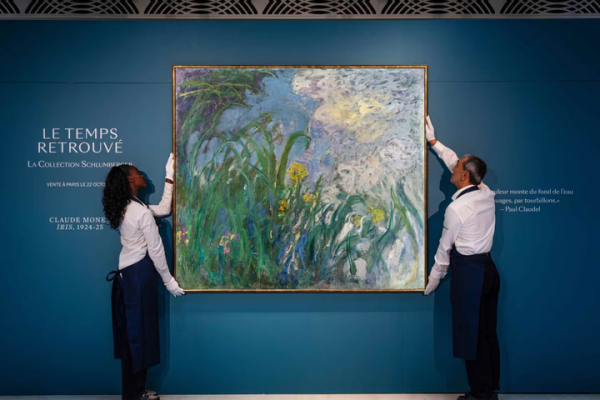Una obra de Monet que llevaba décadas oculta rompe un récord histórico en Francia