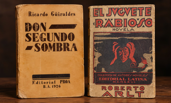 La Feria del Libro Antiguo celebra los 100 años de dos clásicos de la literatura argentina