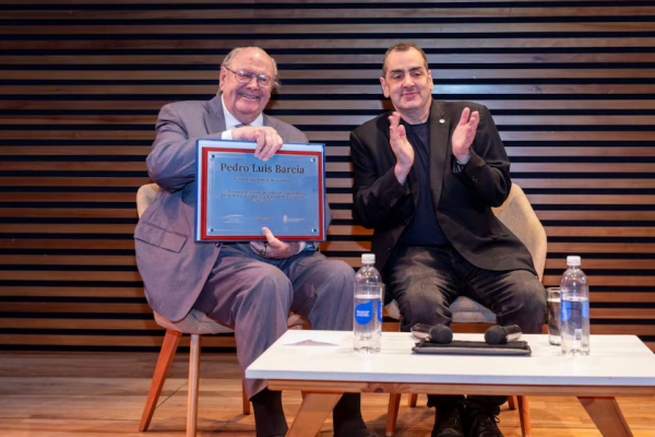 Pedro Luis Barcia, Personalidad Emérita de la Cultura: “Yo sirvo para los fogones, porque recuerdo muchas cosas”